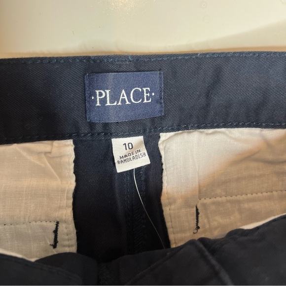 Children’s Place Boys Dark Chinos Uniform Pants Size 10 NWT - Picture 3 of 5